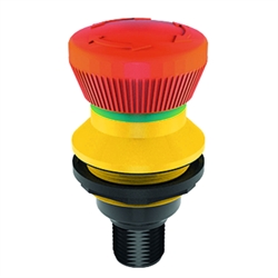 Not-Halt-Taster 2Ö, Einbau-Ø 22,3mm, M12-Stecker 4-polig , Produktphoto